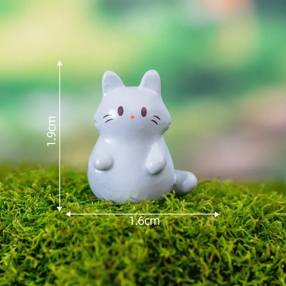 

Cat Duck Sheep Squirrel Frog Turtle Animals Micro Landscape Ornaments Realistic Cute Zodiac Animals Miniatures Resin Crafts