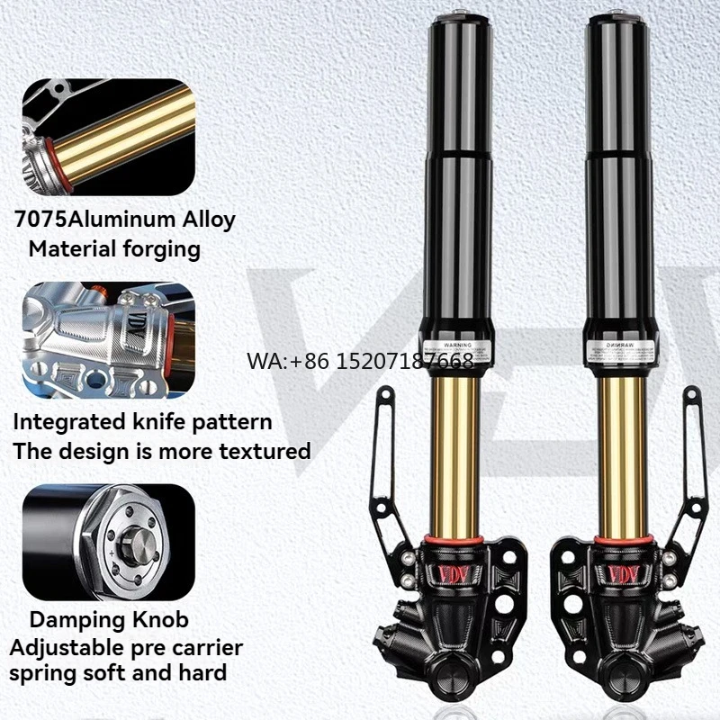 

Новый перевернутый передний амортизатор V3 с 46 Установочным отверстием для сердечника, расстояние 400 мм