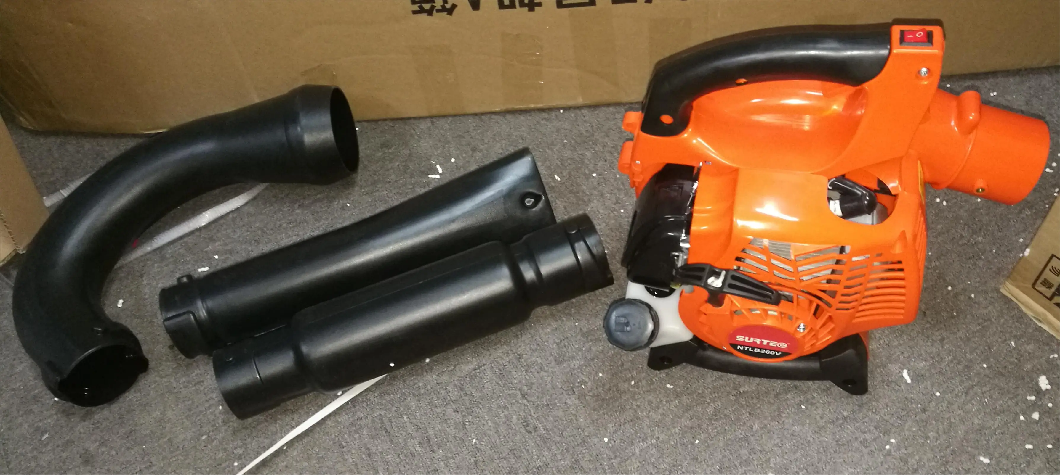 NTLB260 25,4 cc Trattamento foglie da giardino domestico Utensili elettrici durevoli Soffiatore per foglie a benzina