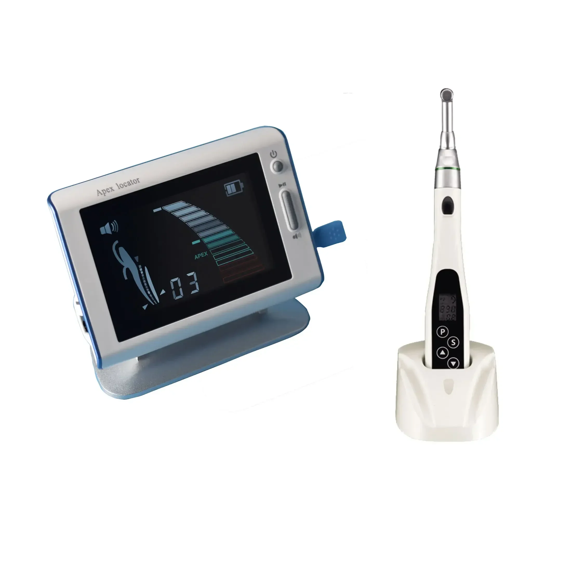 Den tal Endo 16 : 1 Contra Angle Head motor Apex Locator Endodontic Endo Motor With Apex Locator Wireless LED Endo Motor