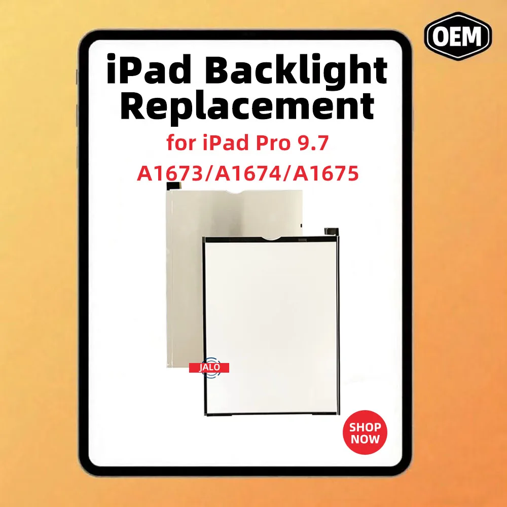 Подсветка ЖК-дисплея для ipad pro 9,7 дюйма A1673 A1674 A1675 лампы подсветки задняя подсветка пленка запасная часть