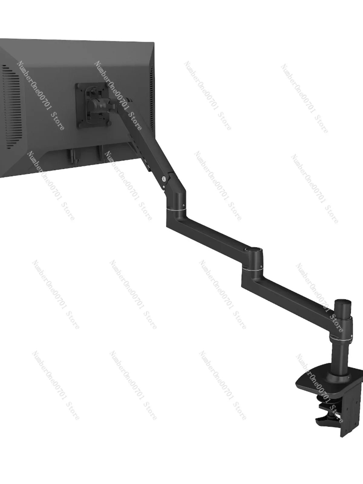 Extendable Telescopic Rotating Desktop Monitor Stand Wall-Mounted Extended Arm Base