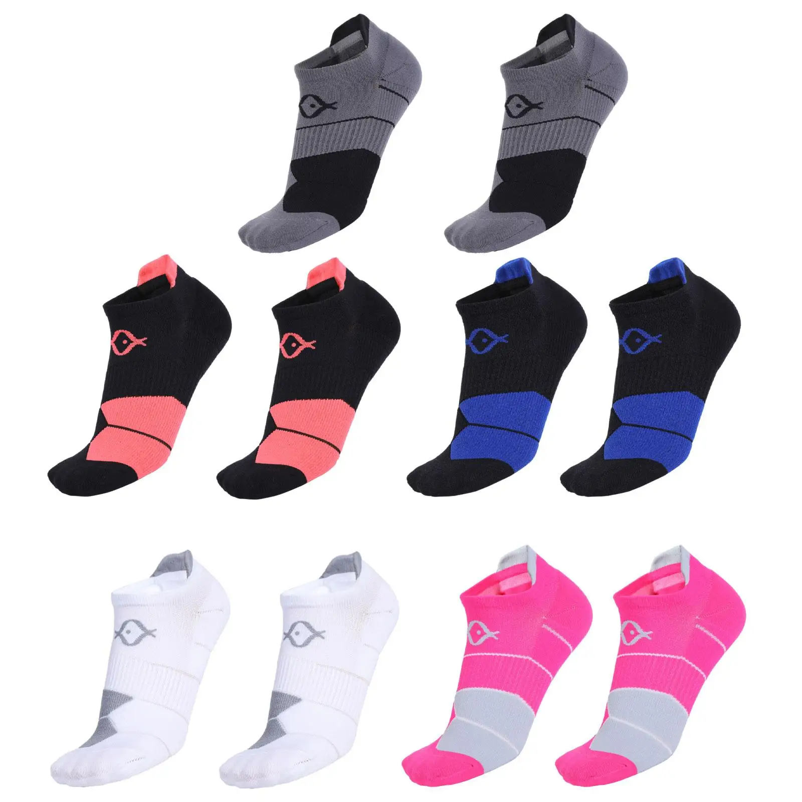 1 Pair Women Short Socks Low Cut Sports Socks for Hiking Outdoor Activities