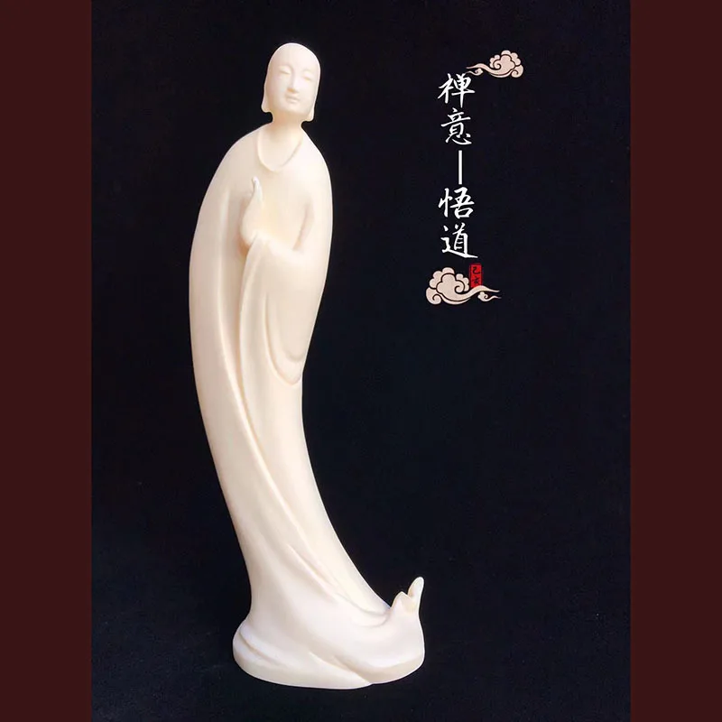 

Ivory Nut Desktop Living Room Entrance Decorations Curio Shelf Ornaments Characters Zen New Chinese Style Handicraft Equipment O