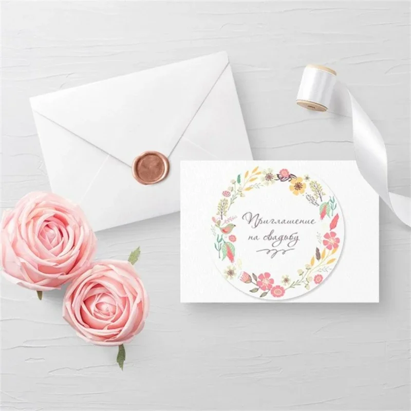 500PCS Custom Stickers and Customized Logo Wedding Birthday Baptism Stickers DIY Your Own Logo Stickers Personalize Stickers