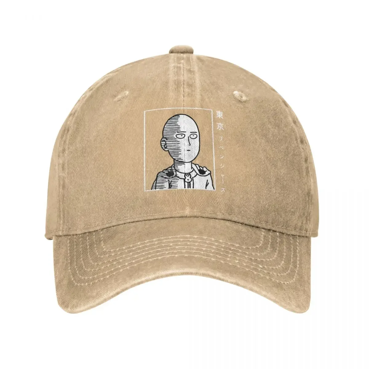 Fashion One Punch Man Baseball Caps Male Funny Washed Summer Hats Anime Japan Cute Hip Hop All Seasons Travel Cap for Men Women