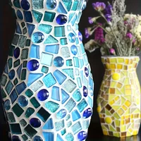 100g/3.5oz Tiny Mixed Color Irregular  Glass Mosaic Tiles - Vibrant Decorative Accents for Bathroom, Kitchen, and Art Pro 6