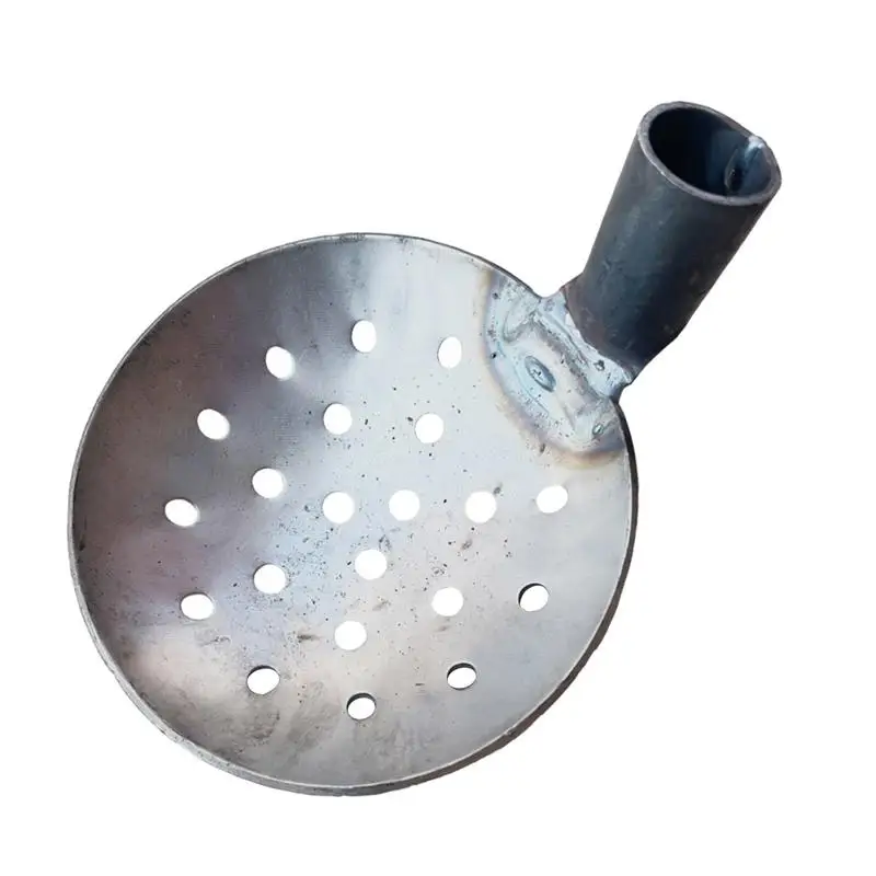 Septic Tank Tool Spoon Mud Scoop Sewer Spoon Rounded Catch Basin For Efficient Water & Manure Sifting Drainage Leakage Septic