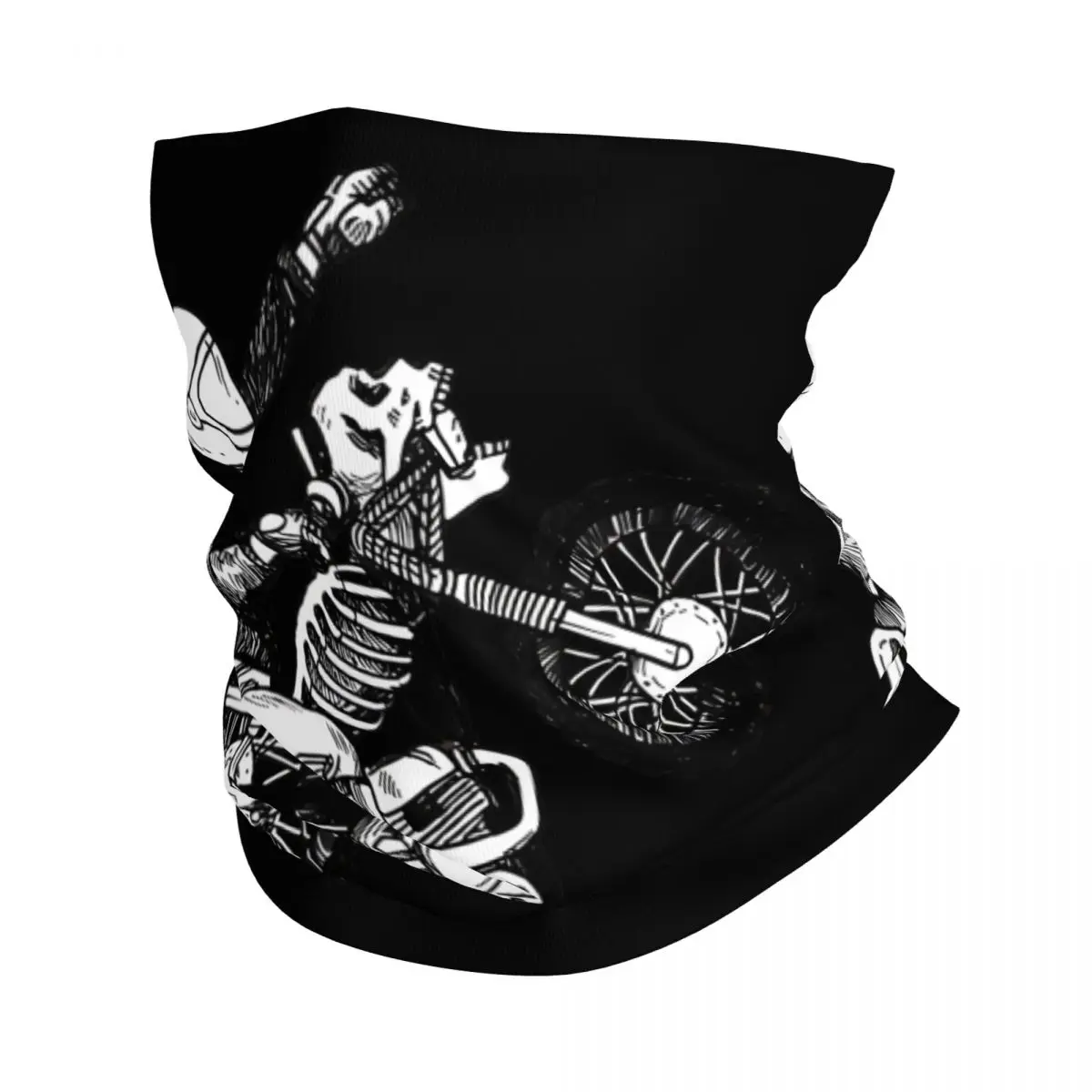 

Who Ride - Dare Devil Bandana Neck Gaiter Motorcycle Club Motolife Face Scarf Balaclava Cycling Unisex Adult All Season