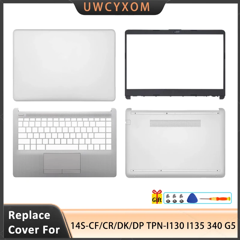 

New Cover For 14S-CF/CR/DK/DP TPN-I130 I135 340 G5 LCD Back Cover/Front Bezel,Frame Bezel/Palmrest(without Keyboard)/Bottom Case