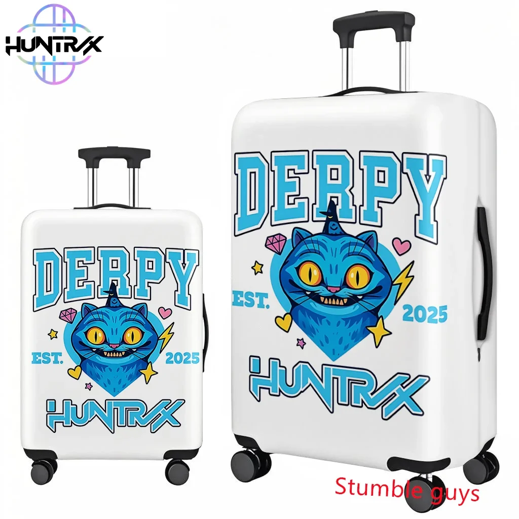 

Demon Hunters Kpop Luggage Cover Fits 18-32 Inch Suitcases Anime Print Travel Protector