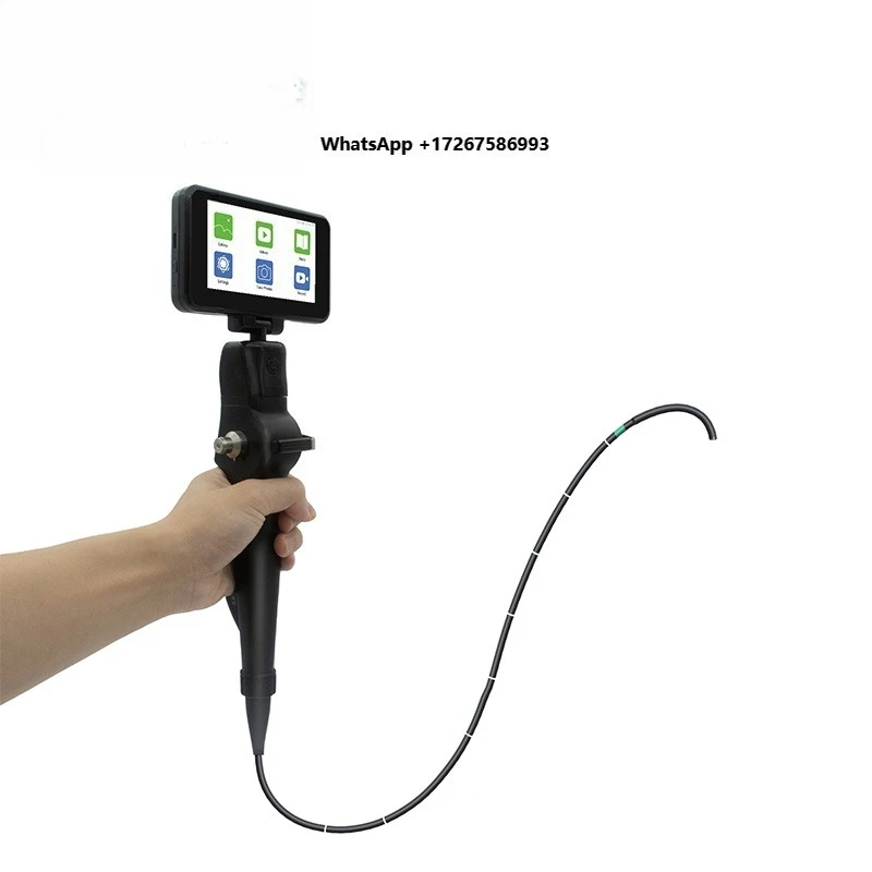 Veterinary Endoscope CE Certified, Cost-Effective Choice, Handheld Electric Flexible Portable Video Bronchoscope