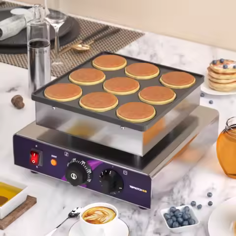 Electric Waffle Maker, Commercial Multi-grid Baking Machine, Professional Waffle Maker for Home Baking