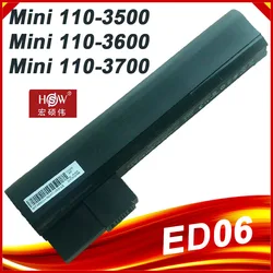Battery for HP Mini 110-3500 110-3600 110-3700  210-2000 CQ10-600 700 614565-421  614565-741  629835-001  629835-141
