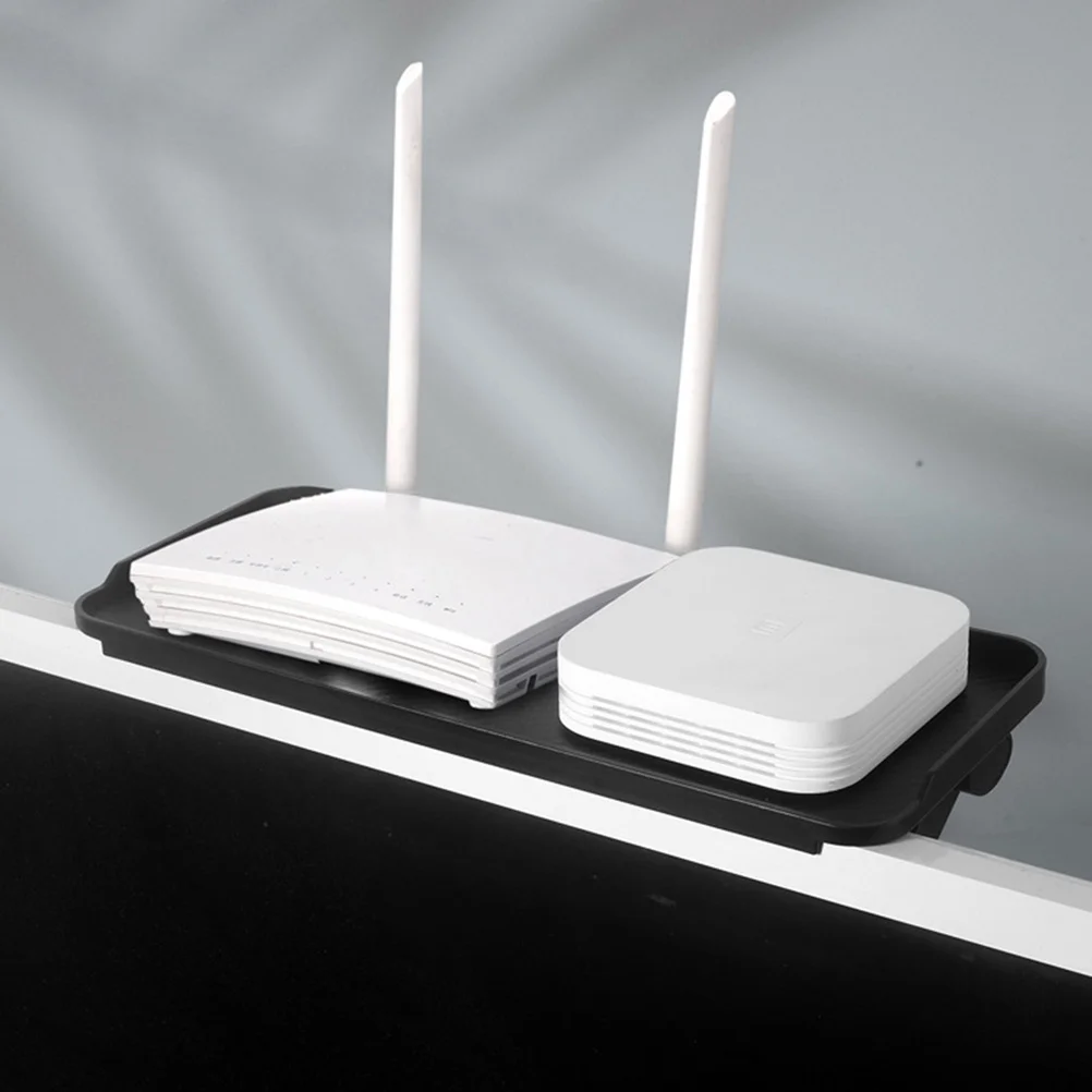 

1Pcs Environmental Friendly ABS Router Stand Space-Saving Punch-Free Rack for Home and Office Set-Top Box Holder