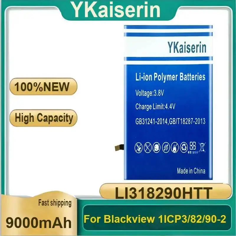 

LI318290HTT 9000Mah High-Capacity For Blackview 1ICP3 82 90-2 Tablet Battery