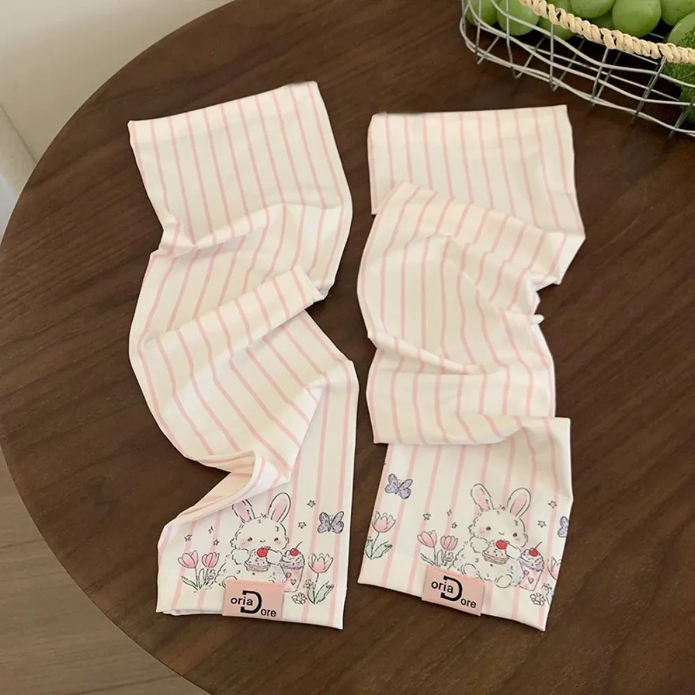 

Ice Silk Women's Sun Protection Sleeves Cartoon Print Loose Cycling Arm Sleeve Versatile UV Protection Ice Sleeves
