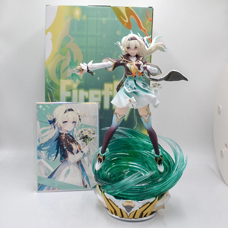 36cm Honkai Star Rail Firefly Anime Girl Figure Huang Quan/Acheron Action Figure GK Game Statue Adult Sexy Model Doll Toys Gifts