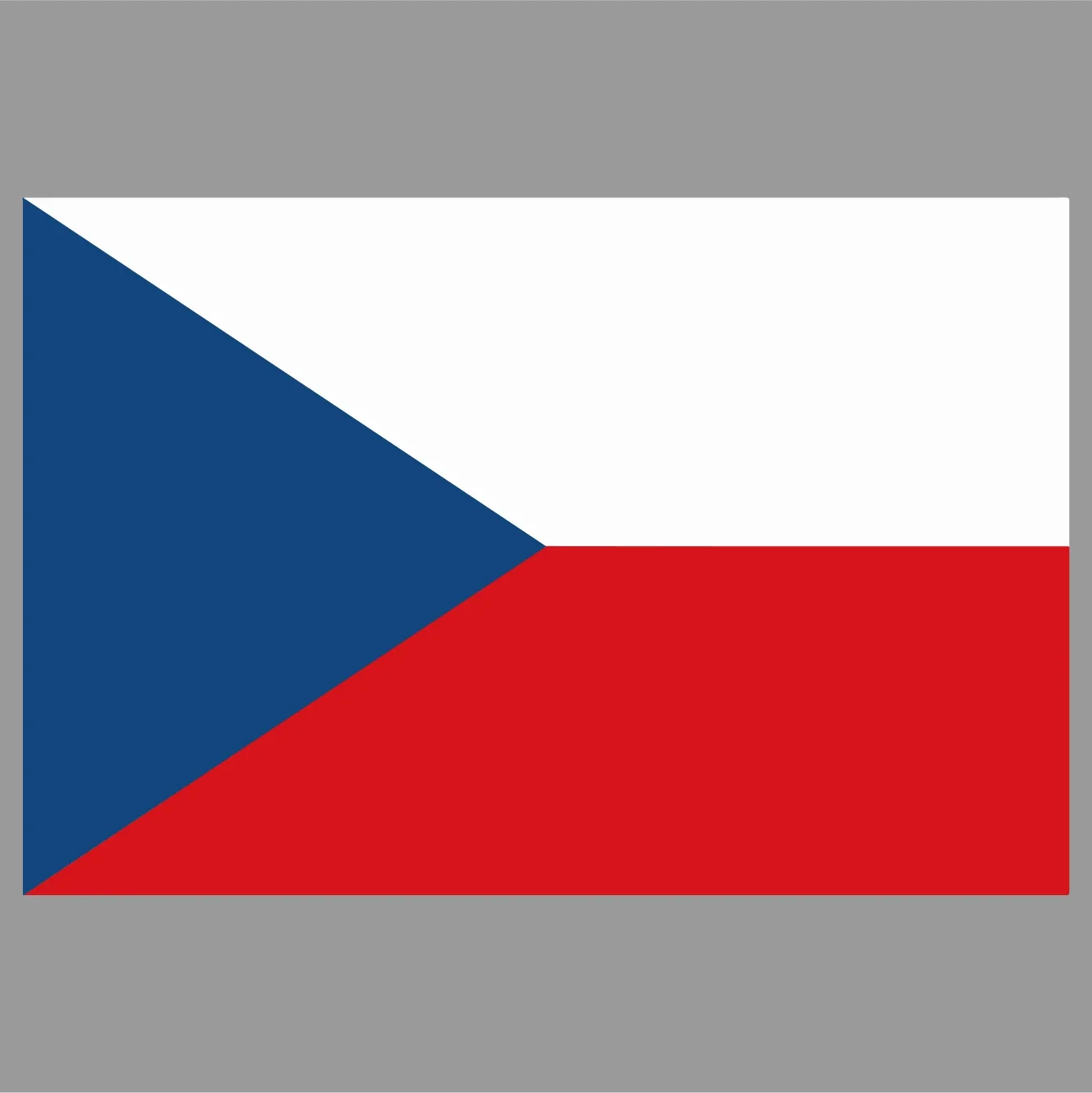 The Czech Republic flags Decal Printed matter sticker for windows wall door car Truck tanker Automobile motorcycle