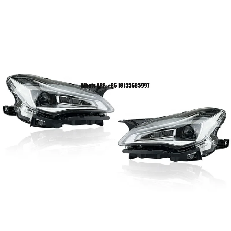 High Quality 36W LED Headlights Assembly 12V Old/New Car Head Lamp for  Quattroporte 2013-2021 6000K Color Temperature