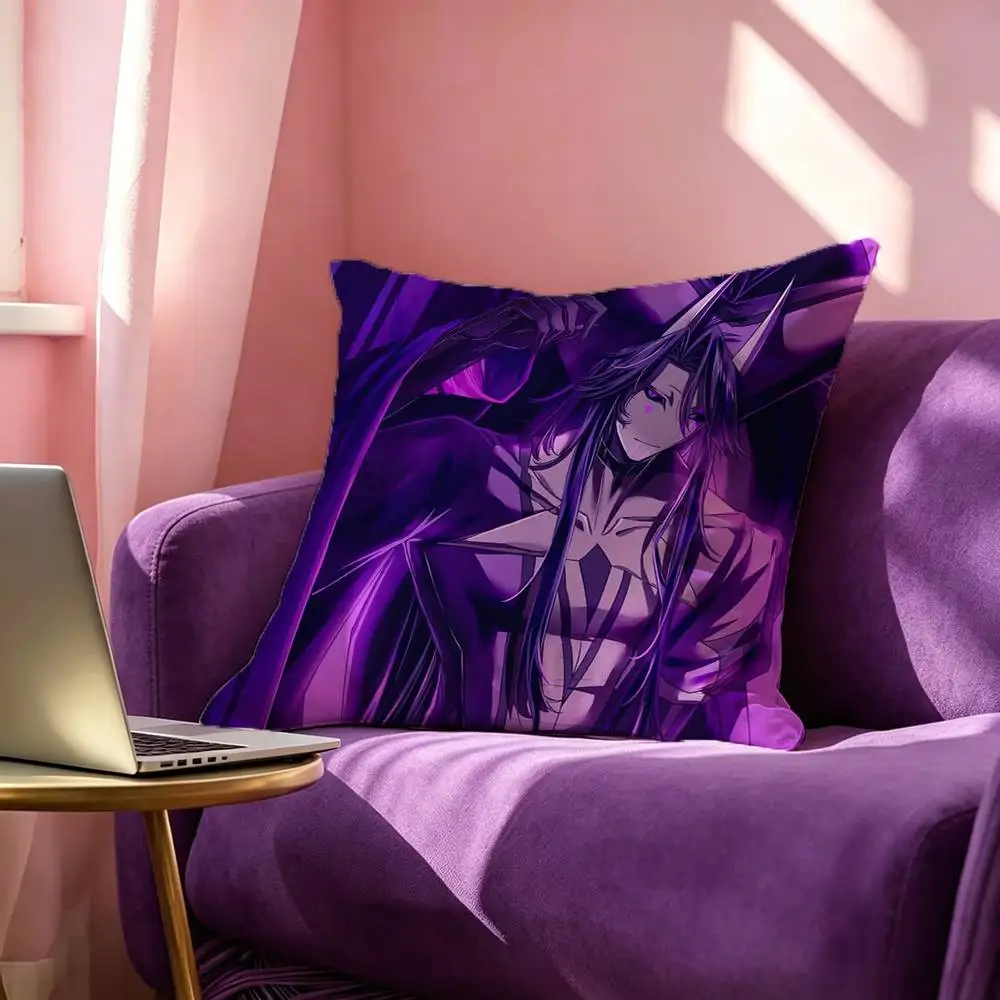 Game Anime The F-Freak C-Circus Jester Pillow Case Square Double-Sided Sofa Cushion Cover Bedroom Bedside Pillow