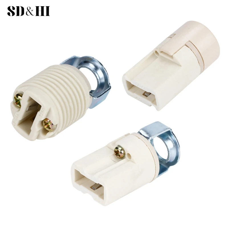 G9 Screw DIY Light Ceramic Lamp Holder Household Table Floor LED Bulb Base For Lighting Accessory Head Convert Socket