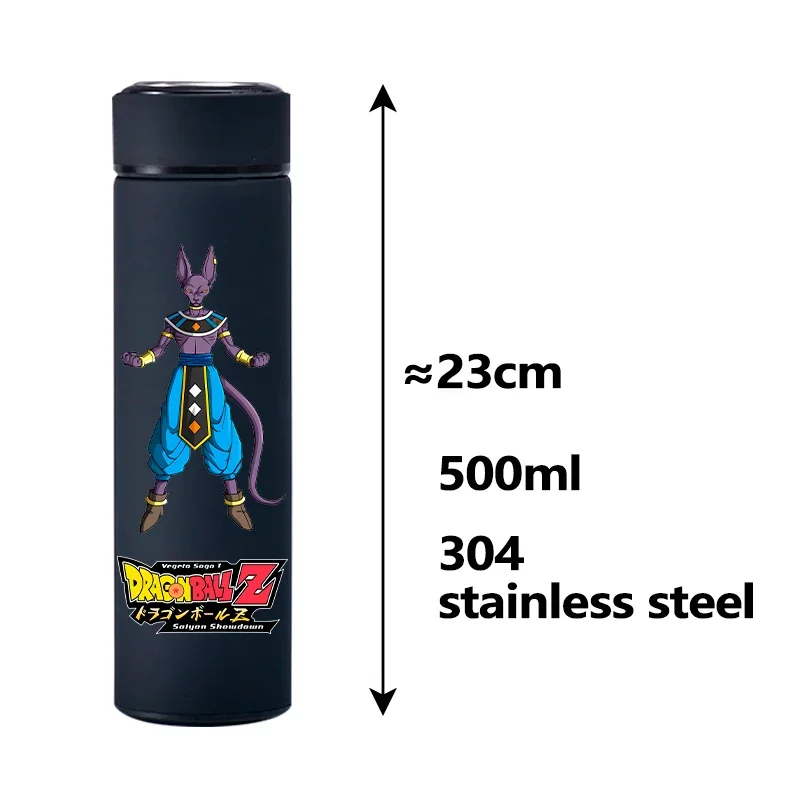 AS 500ML Dragon Ball Anime Stainless Steel Water Bottle Hot Water Ice Water Insulated Cup Portable Leak Proof Outdoor Water Cup view 6