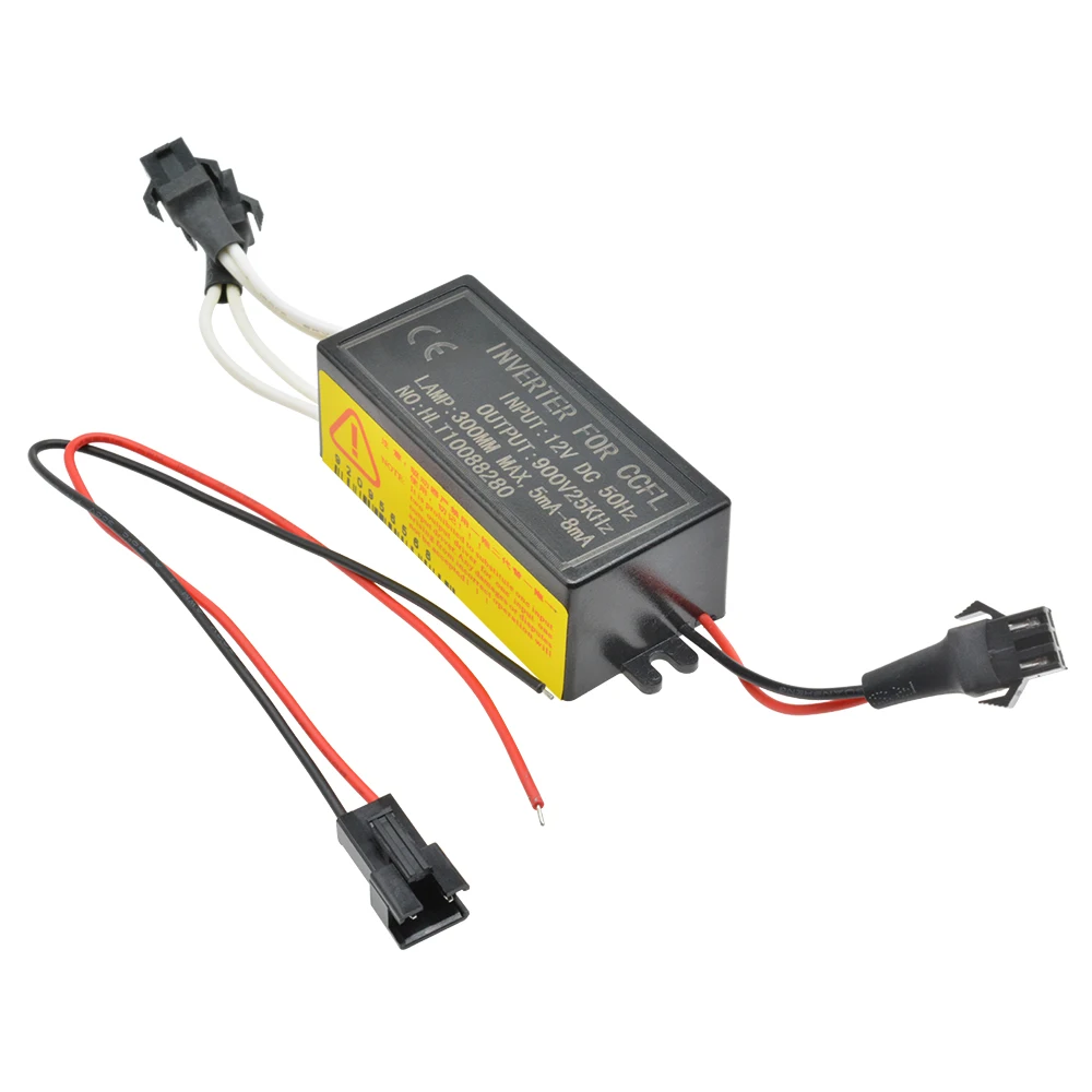 Преобразователь постоянного тока 12 В до 900 в CCFL, 50 Гц, мужское соединение для CCFL, глаза ангела E46, E39, E53, драйвер проектора, объектив