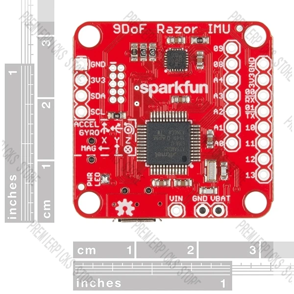 ROS Robot Sensor 9DoF Razor IMU 9-axis Sensor Attitude MPU-9250