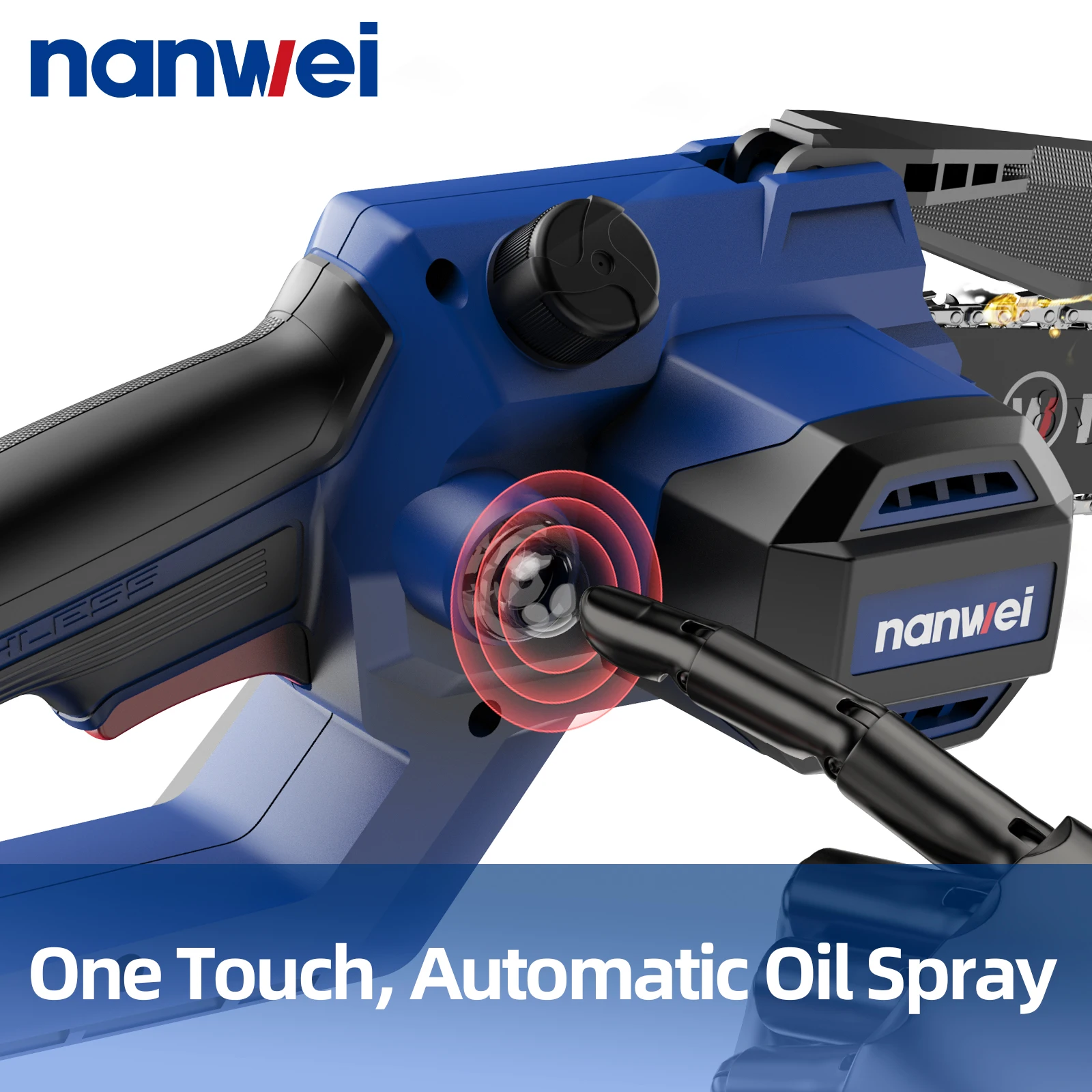 NANWEI brushless industrial chainsaw 8\