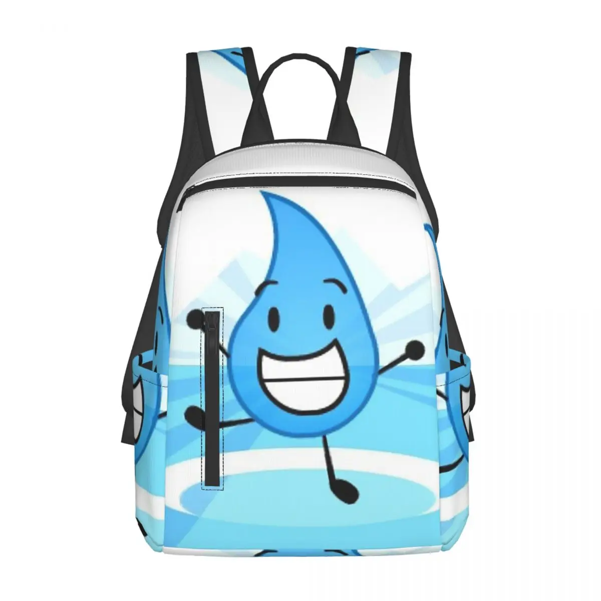 

Рюкзак-капля Battle For Dream Island BFDI, рюкзак большой вместимости, детская сумка для книг, школьная сумка, сумки на плечо для мужчин и женщин