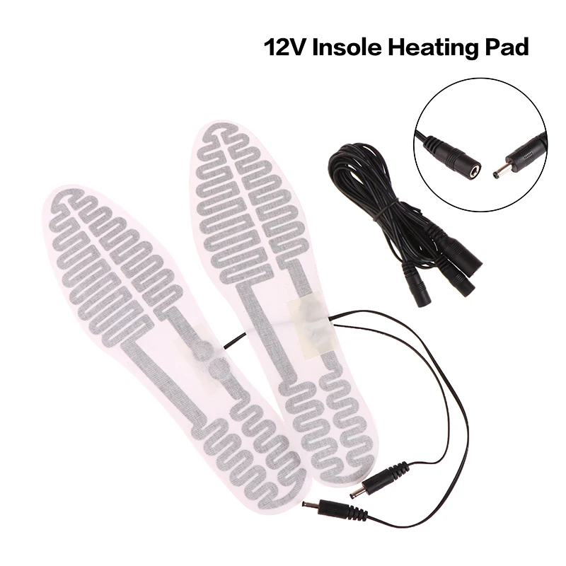 

Outdoor Sports 12V Heated Insole Foot Warmer Electric Heating Pads Far Infrared Heating Element DIY Shoe Accessories