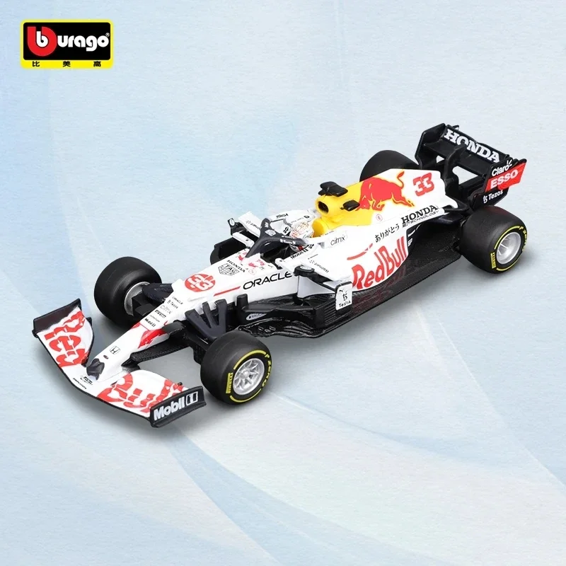 

Bburago 1:43 2021 Red Bull RB16B #33 Alloy Racing Car Model F1 Formula One Racing Team Simulation Diecast Vehicle Model Toys