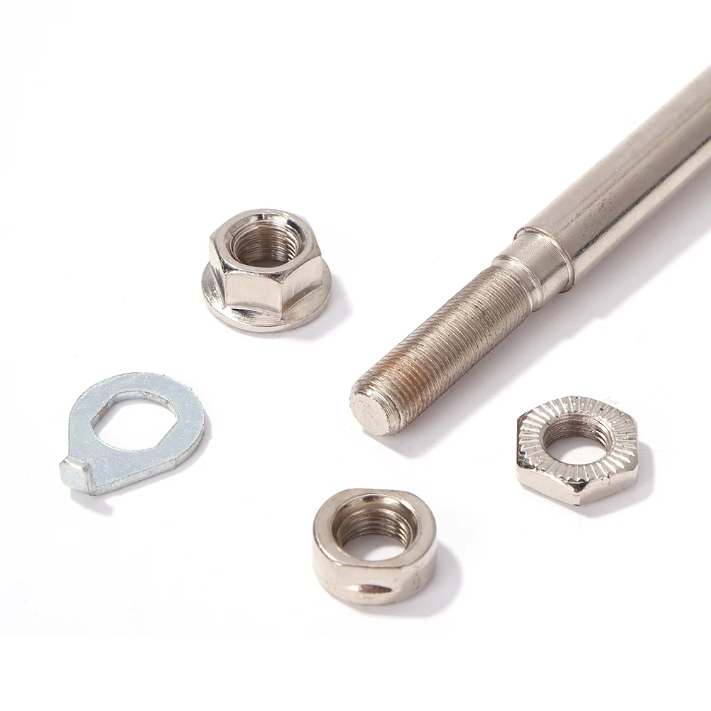 140mm 180mm Mountain Bike Front Rear Wheel Hub Axle with 2 Bearings MTB Bicycle Spindle Shift Shaft Lever Cycling Accessories