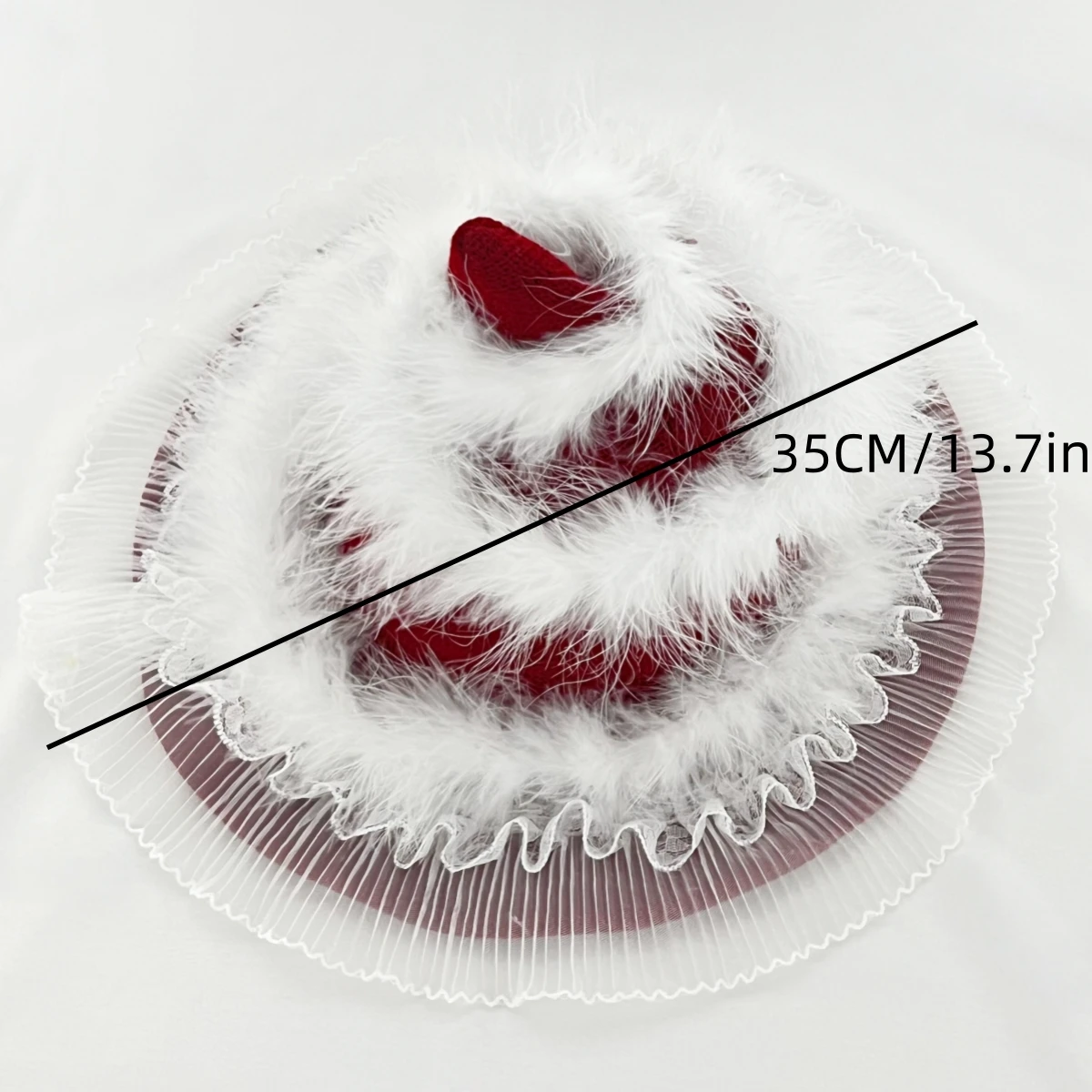 Unisex-Weihnachtsmütze aus Samt, gemütlich, lang, Plüsch, für Erwachsene und Kinder, rote Weihnachtsmützen, 2025, Neujahrsferien, Partyzubehör