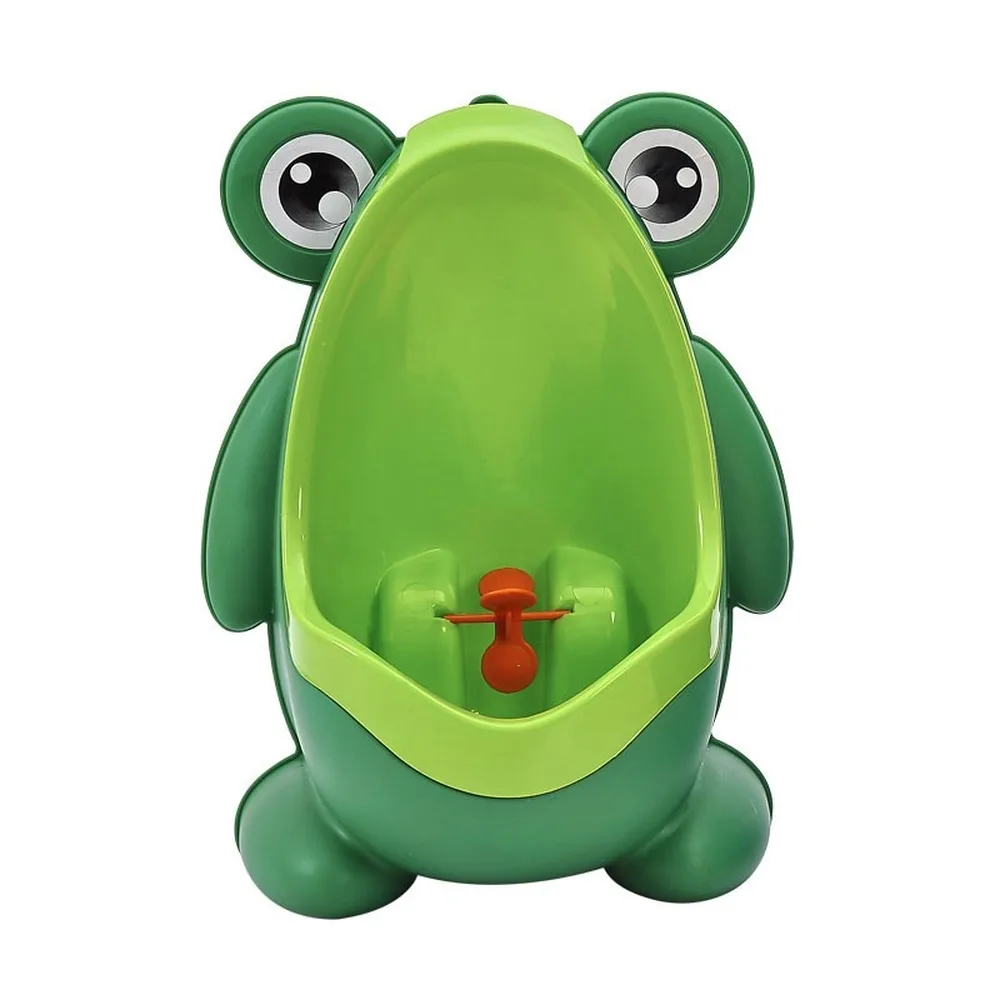 Cute Frog Baby Boy Potty Toilet Urinal Kids Travel Potty Training Frog Children Stand Vertical Pee Infant Toddler Wall-Mounted