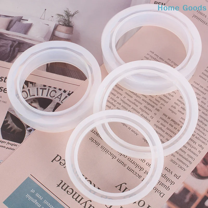 1Pc Silicone Bangle Mold Round - Resin Bangle Bracelet ulasan dan harga