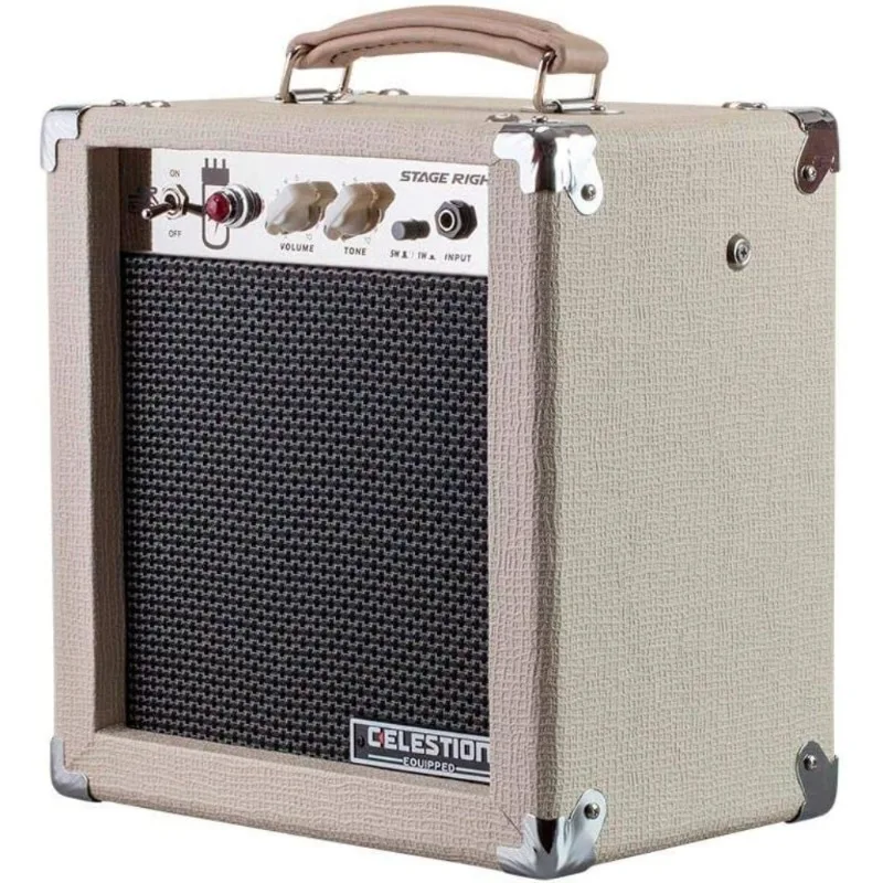 Amplificador combinado de tubo de guitarra 1x8 de 5 vatios con altavoz Celestion para actuaciones en vivo