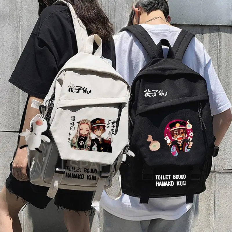 Toilet-bound Jibaku Shounen Hanako-kun Backpack Teenage Girls Boys School Bags Nylon Backpack Women Shoulder Bag Anime Mochilas