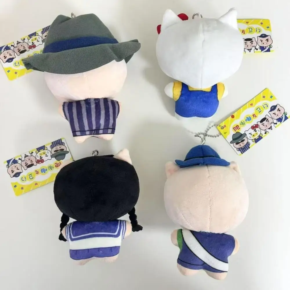 Kawaii Crayon Shin-Chan Hobby Buriburizaemon Transformation Series Cartoon Plush Doll Keychain School Bag Ornament Birthday Gift
