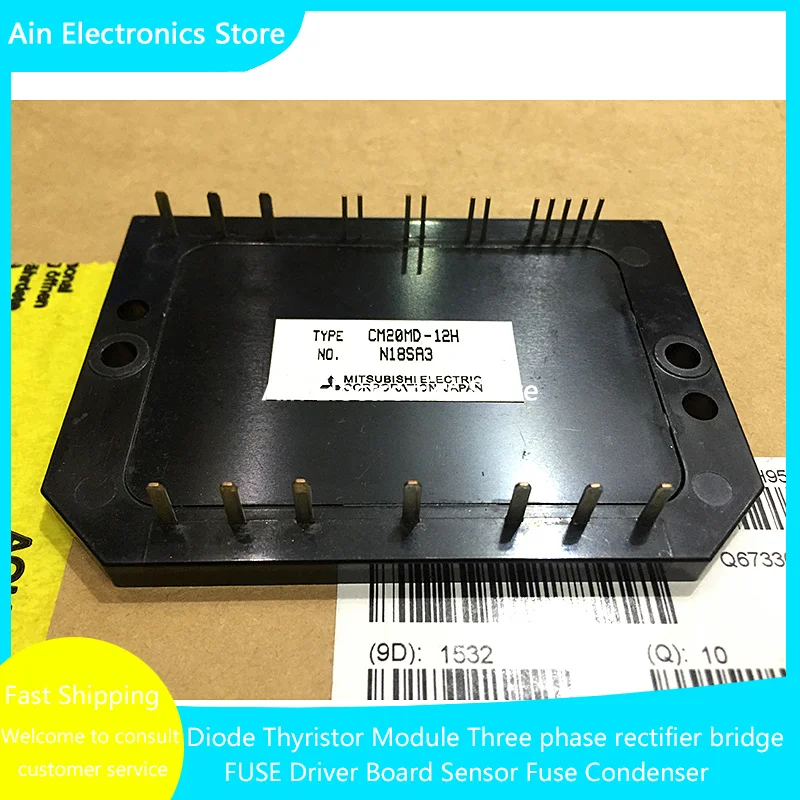

CM20MD-12H CM20MDL-12H CM20MD1-12H CM20MD1L-12H NEW AND Original IGBT MODULE