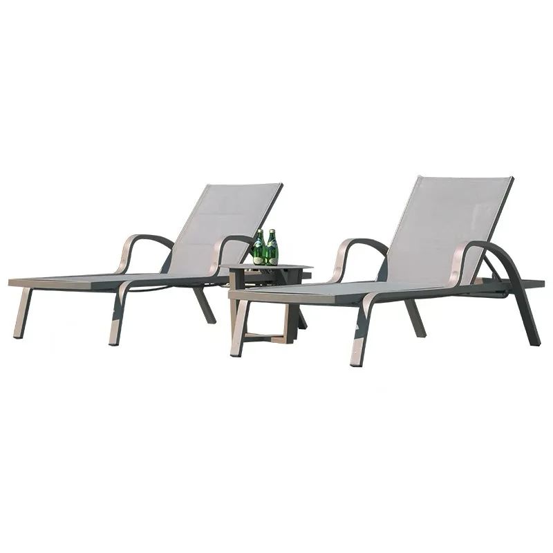 

Lounger pool lounge bed outdoor seat combination beach chair indoor courtyard leisure seat