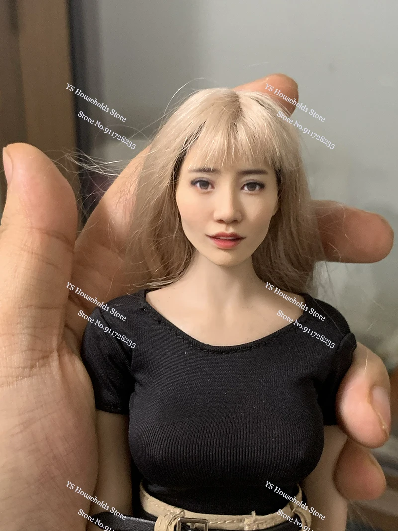 1/6 1/12 إيمي يوي هاتانو أنري أوكيتا ميكامي يوا كانا سايكا اليابانية Beatuy فتاة حساسة رئيس نحت نموذج لعب للجسم 6 "12" #5