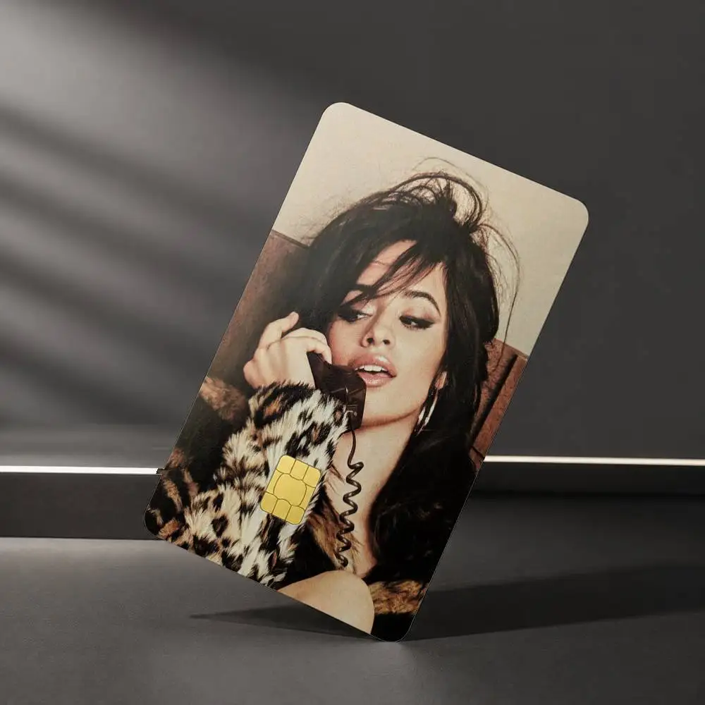C-Camila Singer Cabello Sticker Film Tape Skin for Credit Card Debit Card Waterproof Stickers