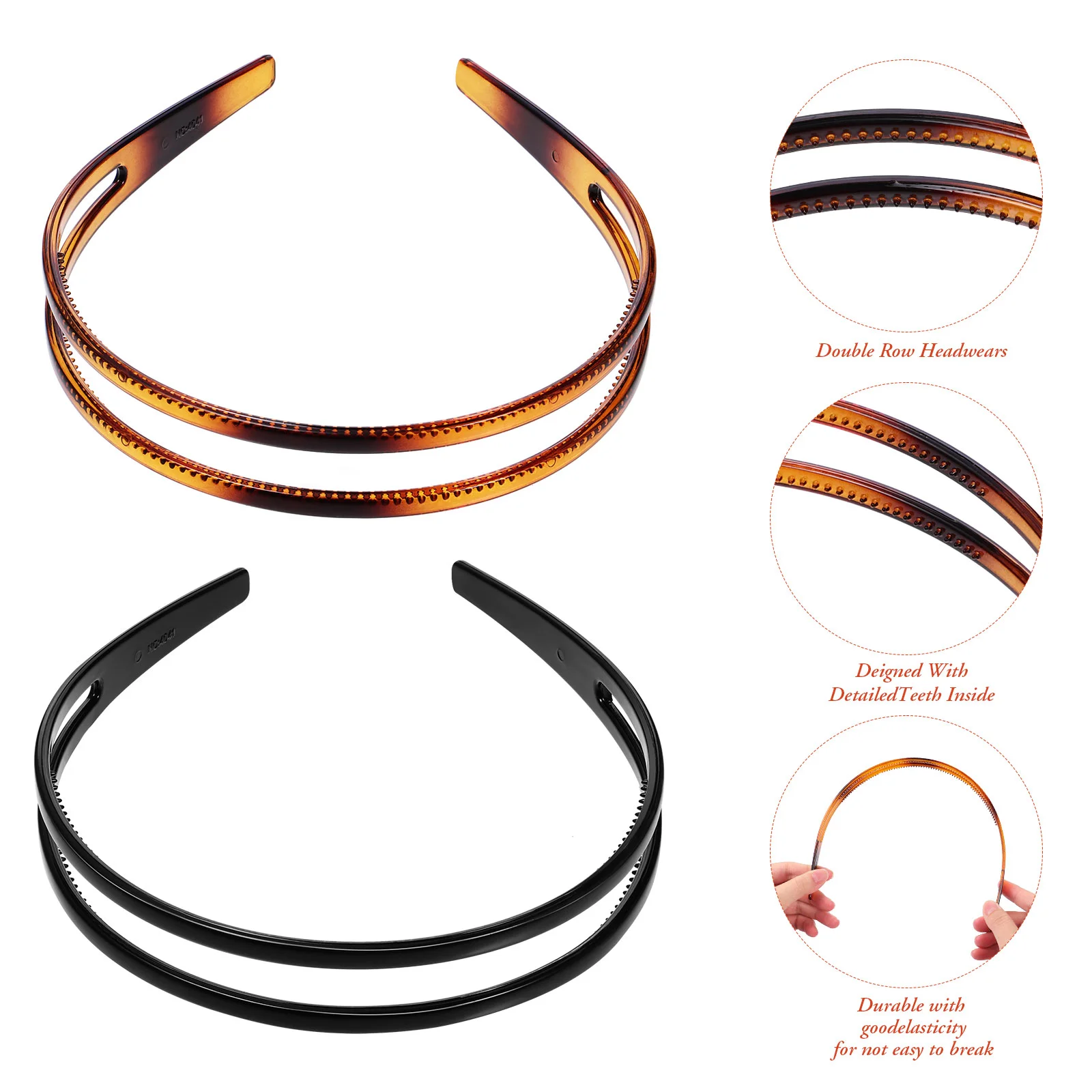 Hairbands As Gifts for Girlfriend Women Hoops Headbands Square Elegant Fashion Practical Travel