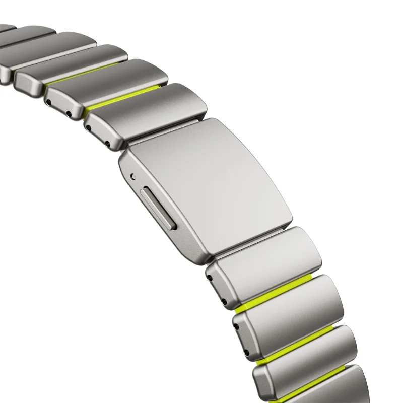 حزام من الفولاذ المقاوم للصدأ لساعة سامسونج جالاكسي الترا 2025 2024 حزام ساعة رجال الأعمال حزام معدني لسامسونج الترا 47 مللي متر كوريا #4