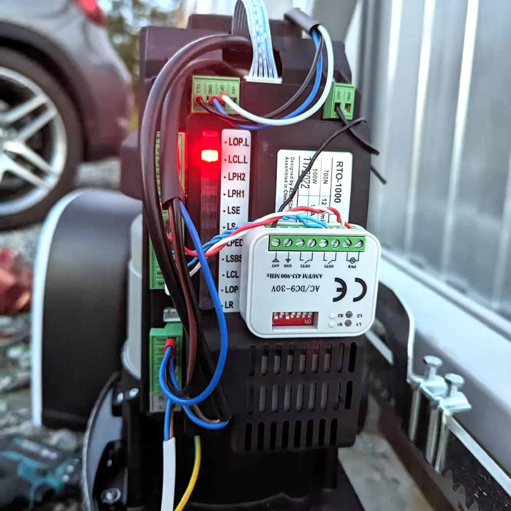 SOMMER 434.42MHz 868.35MHz ricevitore per cancello da Garage a 2 canali Controller modulo relè momentaneo 2CH 9-250V RX MULTI 300-900MHz