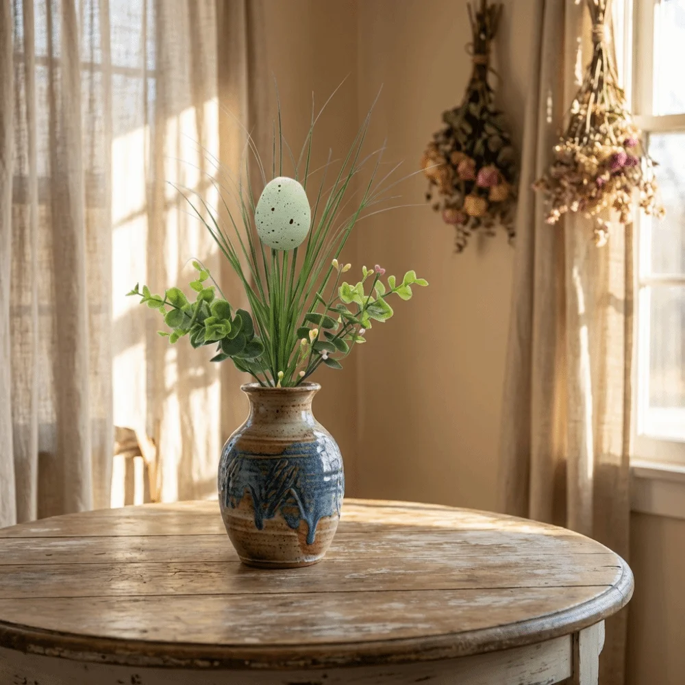 

Realistic Easter Eggs Tree Branch DIY Lightweight Artificial Flower Arrangements Decorative Easter Egg Inserts