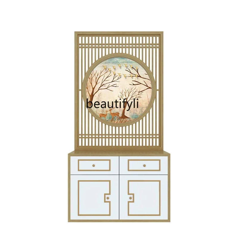 

EuropeanEntryLuxScreenHallwayLivingRoomBedroom Entrance Cabinet Hall Covering Household Minimalist Modern