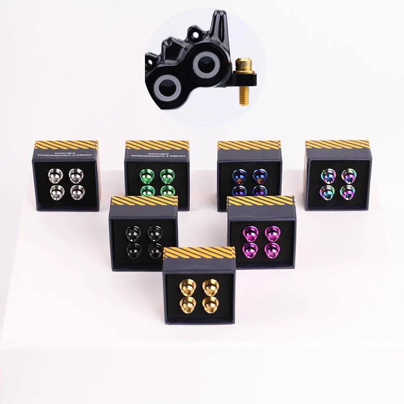 

Крепежные болты для калиперов горных велосипедов M6X19, титановые винты для Shimano M8000, XT, XTR